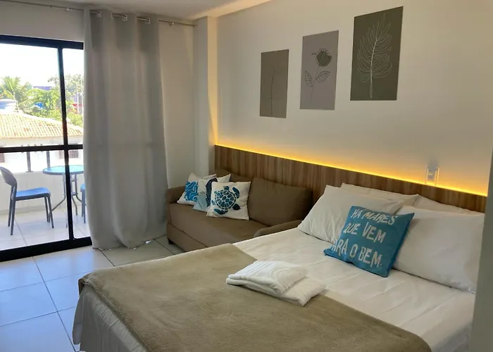 Flat Em Porto De Galinhas Proximo Ao Centro Turistico - Varandas Do Porto